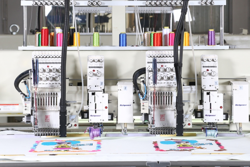 富怡电脑五合一绣花机