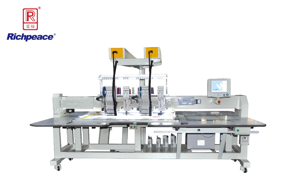 富怡混合缠绕（盘带）绣花机