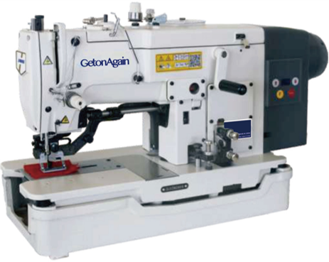 智能步进电脑平头锁眼机