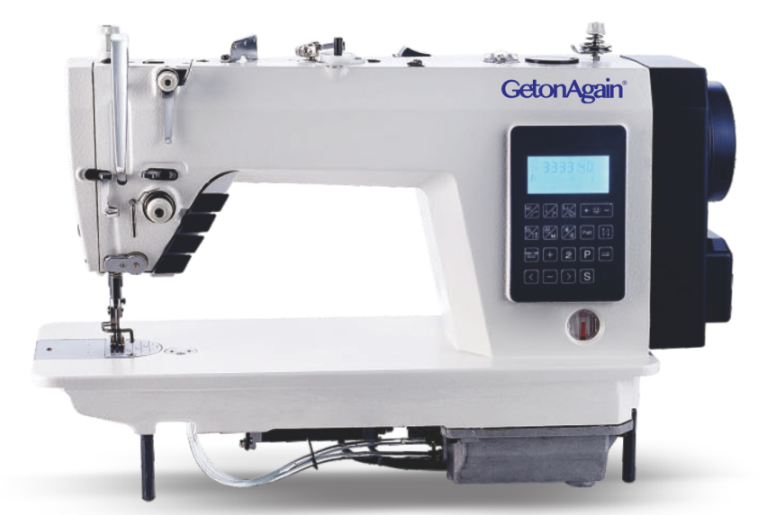 Double Stepper Motor Computerized Pattern Lockstitch Machine