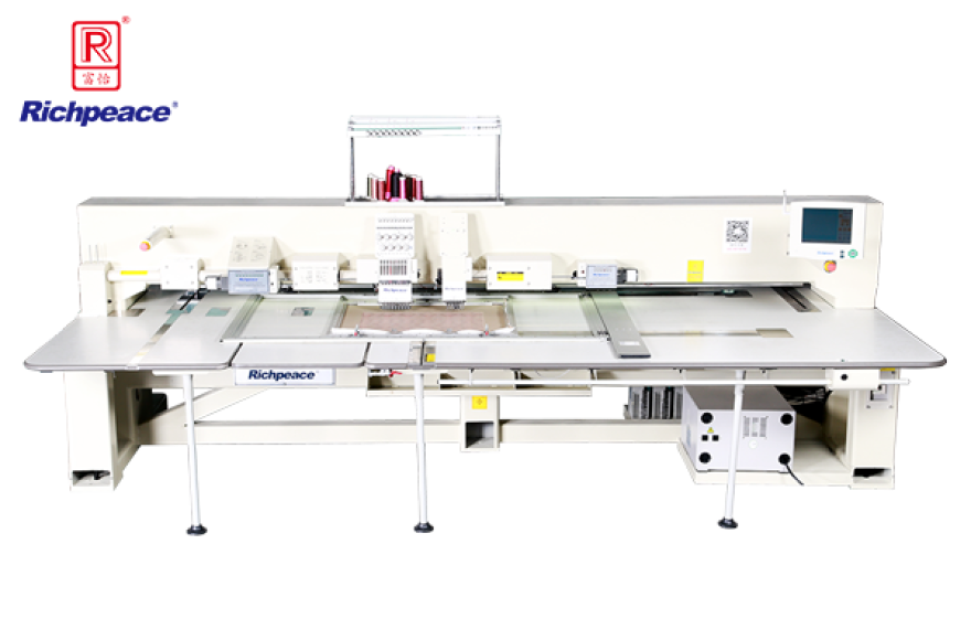 Máquina de Perfuração e Bordado Multicolorida